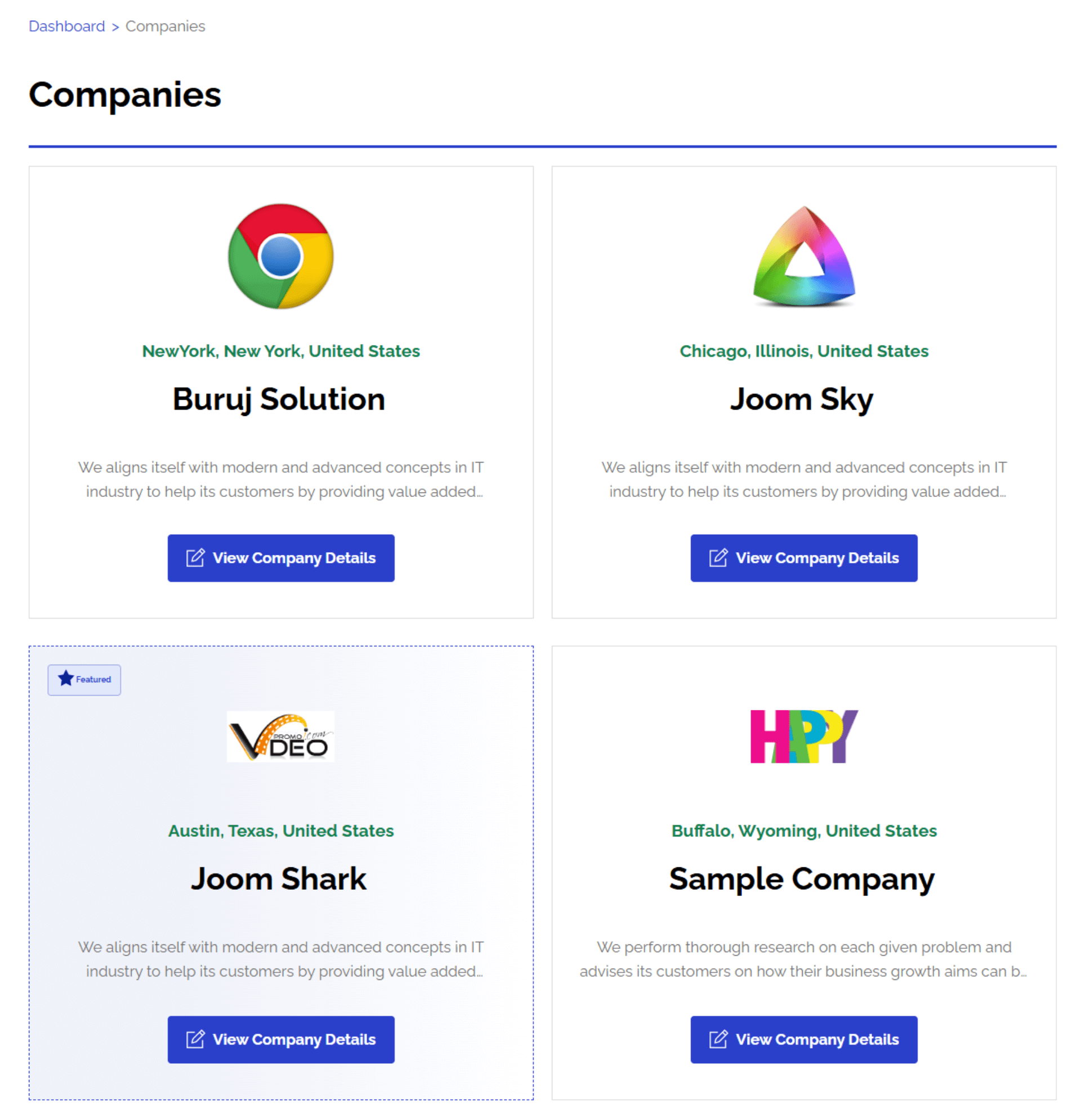 All companies