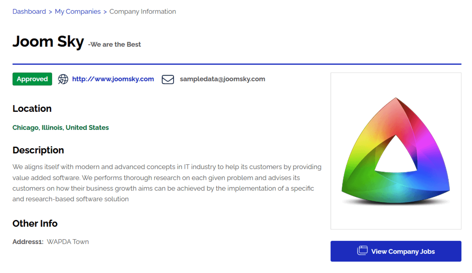 Company detail