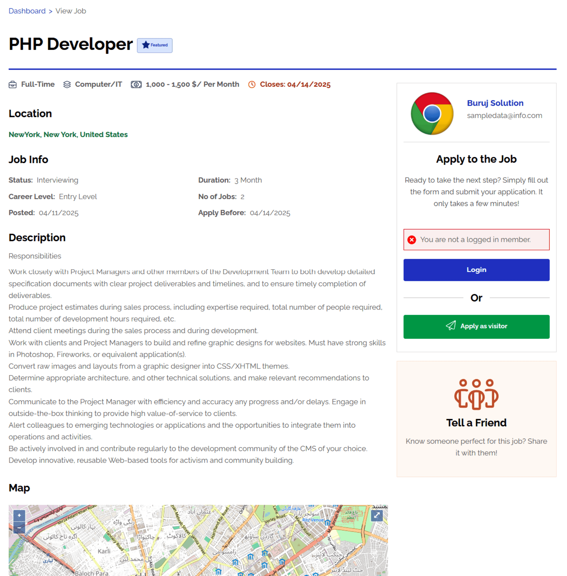 Job Details