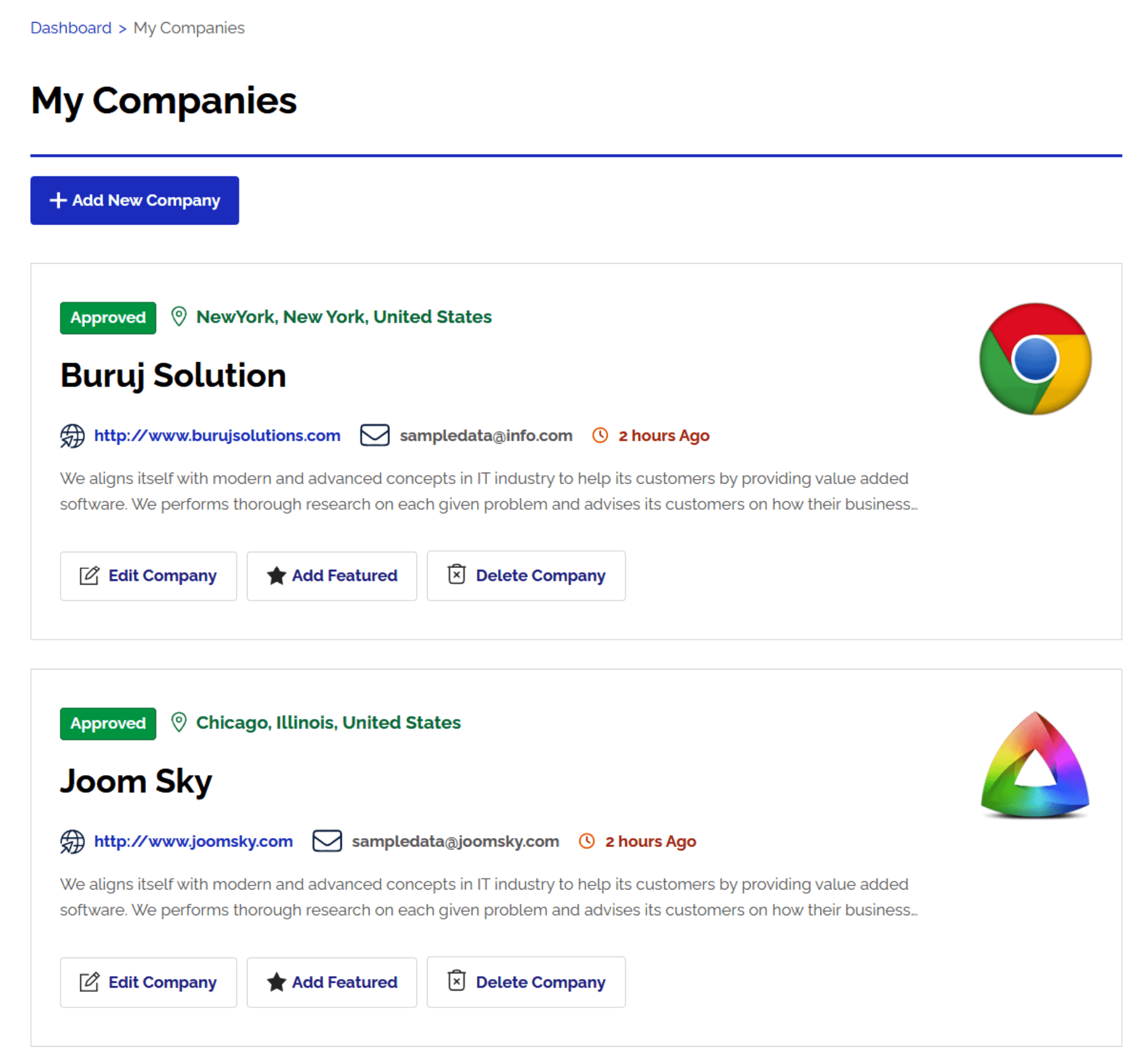 My Companies