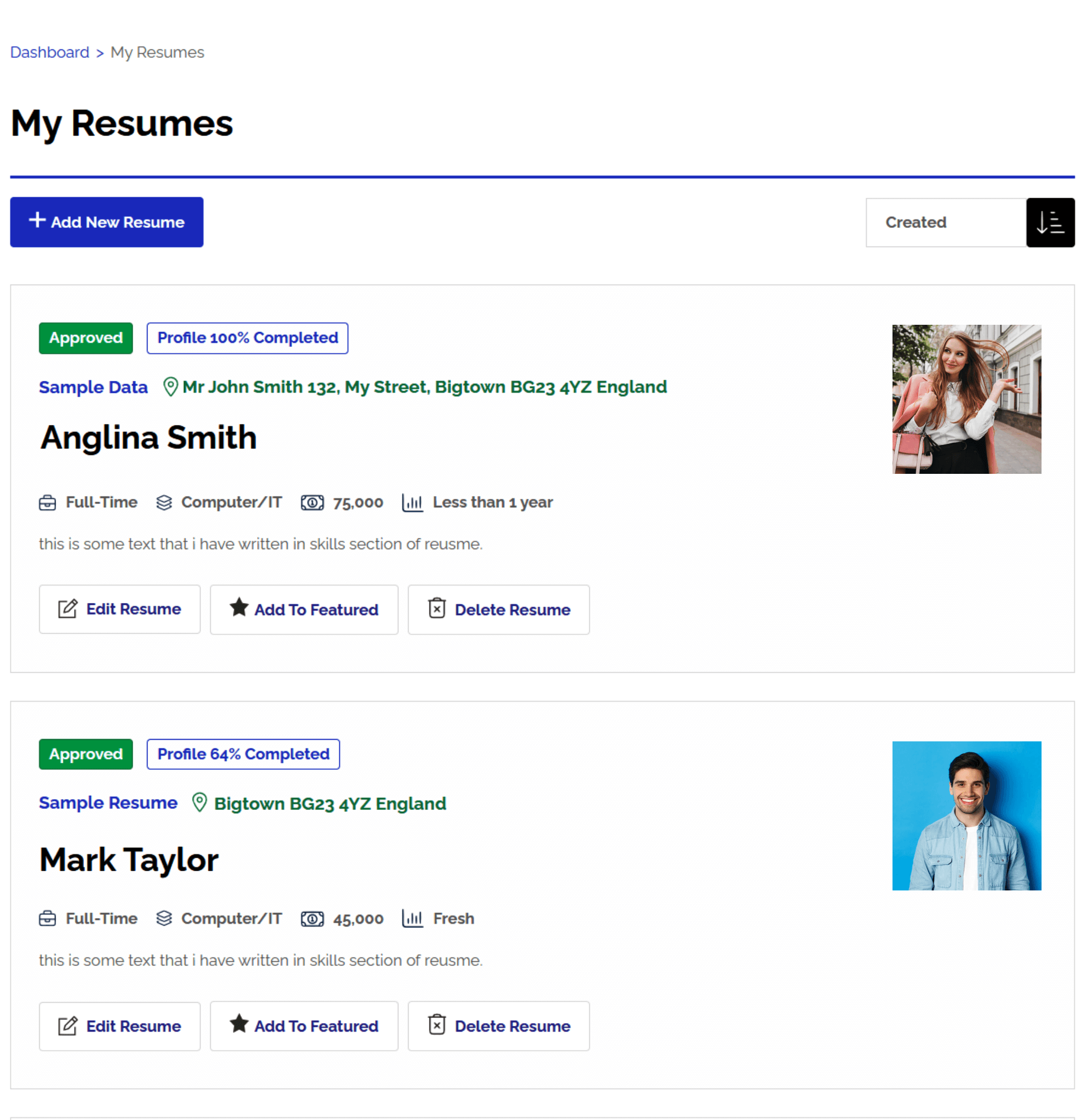 My Resume